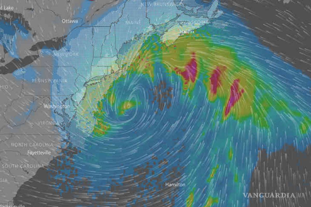 Así avanza el 'ciclón bomba' hacia EU (En Vivo)