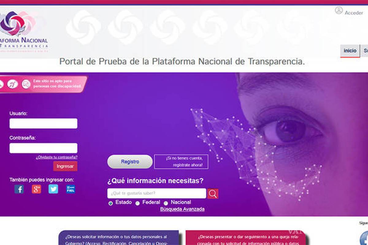 Falta difusión del ICAI a Plataforma Nacional de Transparencia