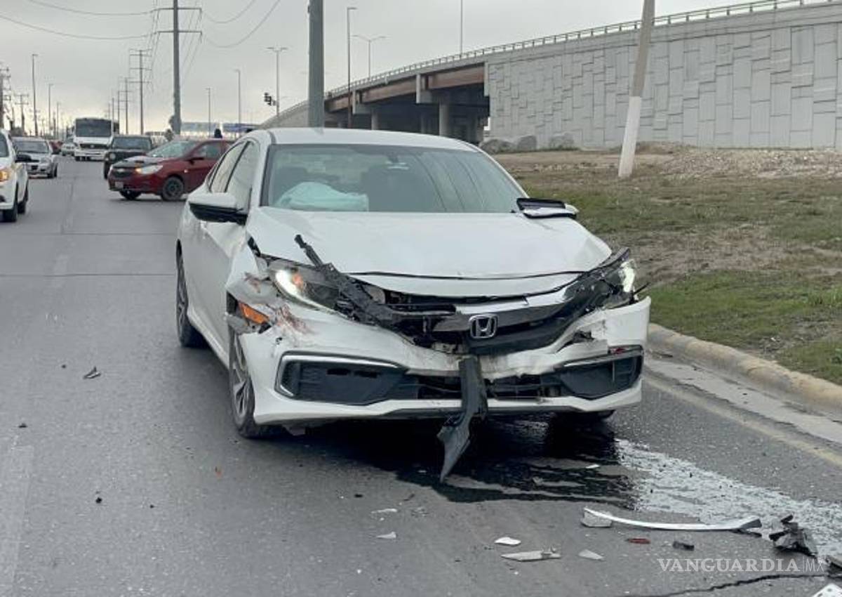 $!La conductora del Honda Civic aceptó su responsabilidad tras el accidente.