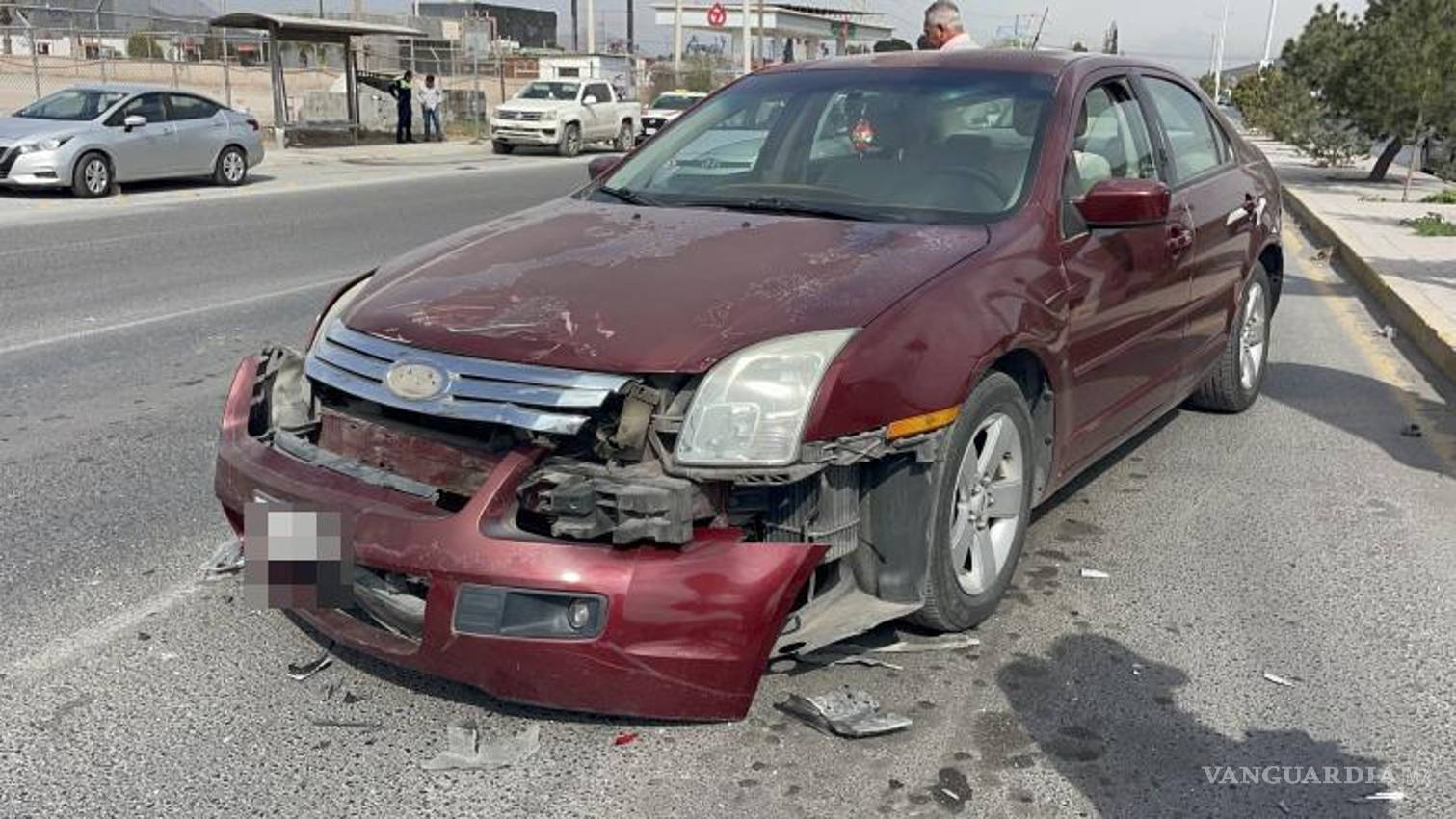 $!Los conductores contactaron a sus aseguradoras para llegar a un acuerdo sobre los daños ocasionados.