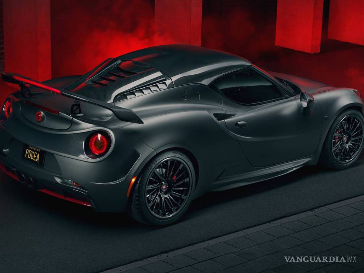 $!Alfa Romeo 4C Némesis de Pogea Racing, un bólido impresionante