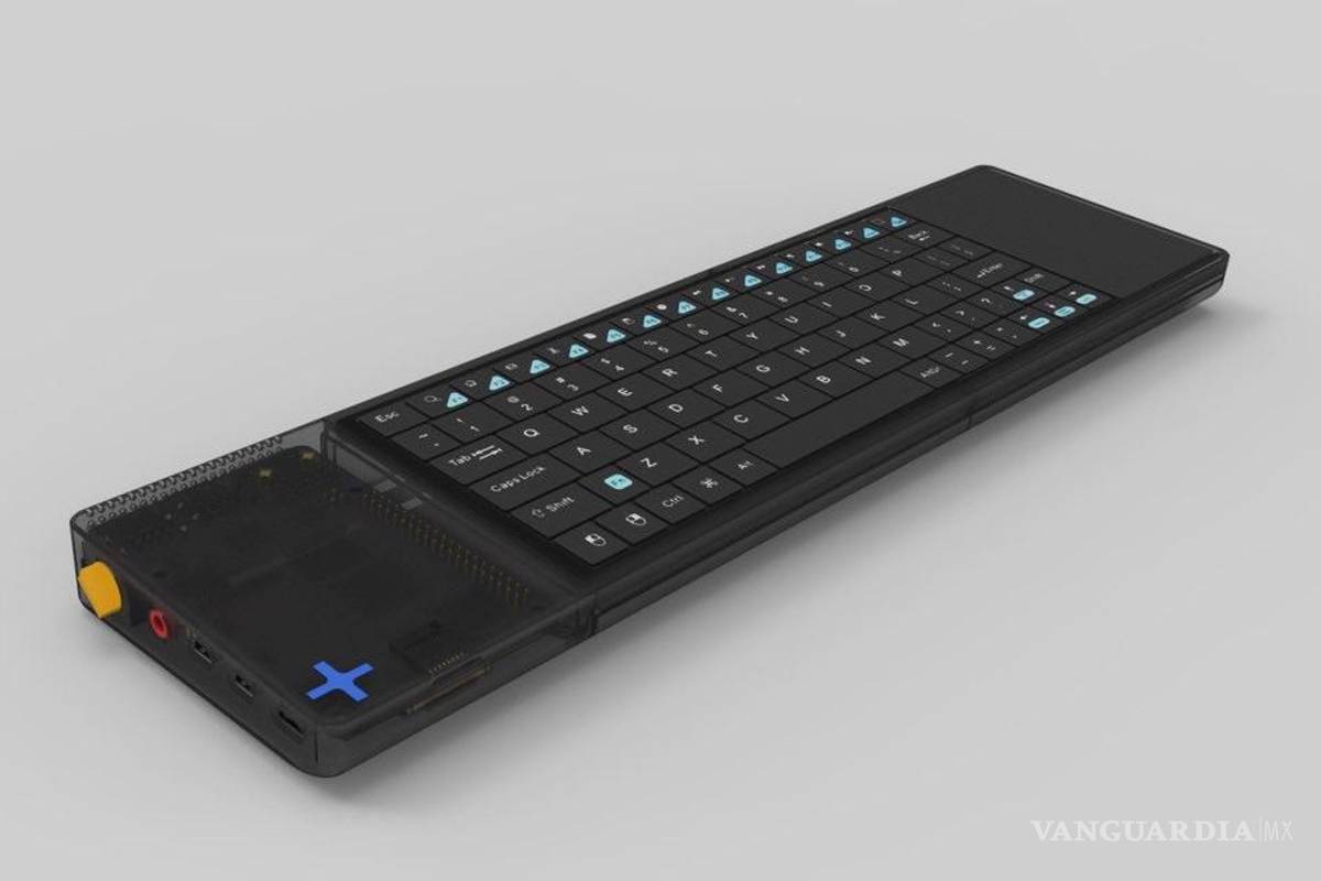 $!Así se ve el AbacusBasic. Promete ser una computadora donde se pueden editar textos, gráficos y ver videos. Para usarla, basta conectarla a alguna pantalla.