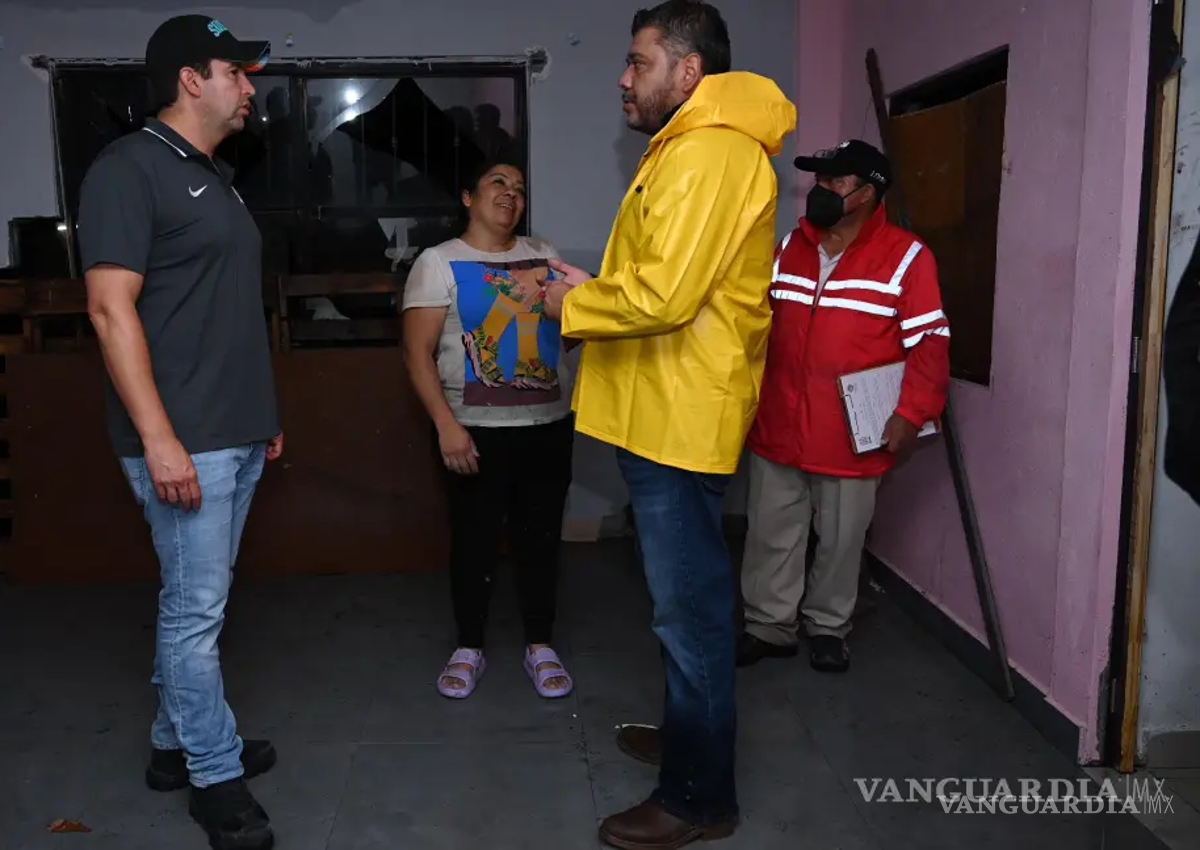 Saltillo: recogen 19 camiones de escombro tras tormenta en la colonia Omega; autoridades analizan solución