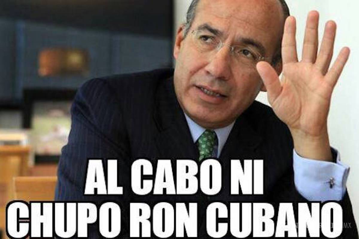A Felipe Calderón le niegan entrada a Cuba y los memes lo reciben