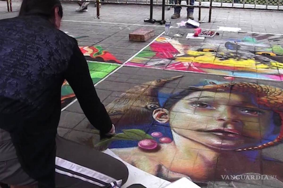 Pinturas en tercera dimensión dejan huella en Chiapas