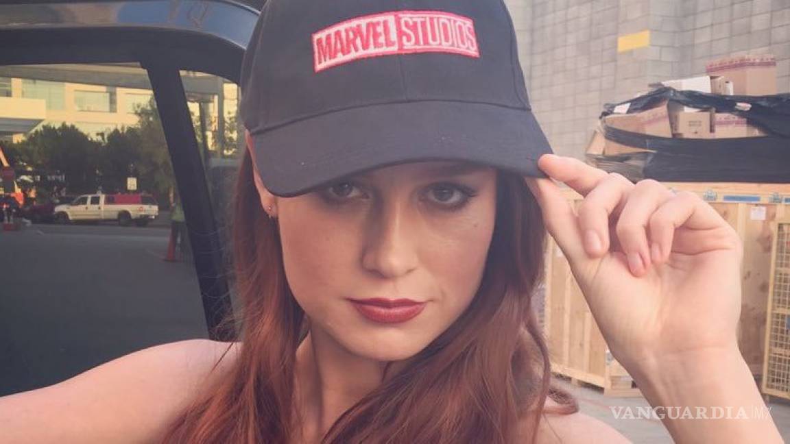 ¡Revelan las primeras fotos de Brie Larson con el traje de Captain Marvel!