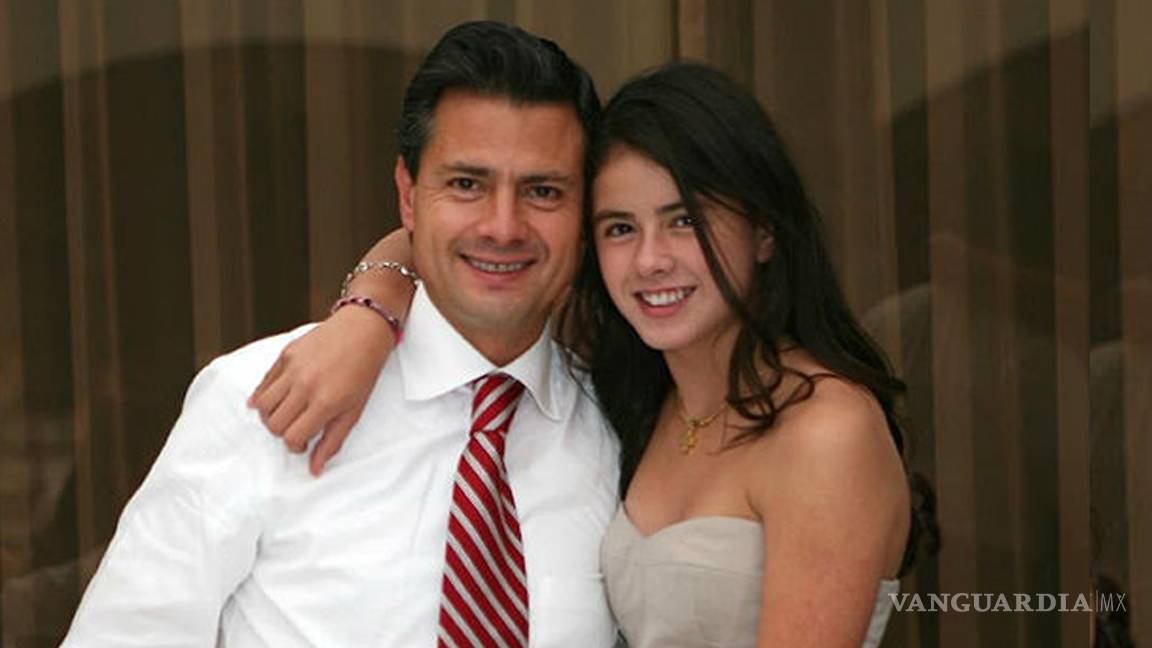 $!Nicole Peña y su noviazgo con el sobrino de Angélica Rivera; ¡Enrique Peña Nieto casi se infarta!