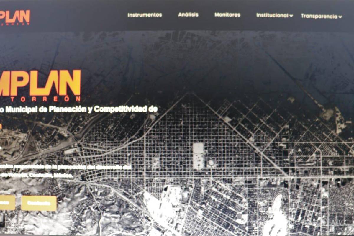 IMPLAN moderniza su sistema y amplía acceso a datos clave de Torreón