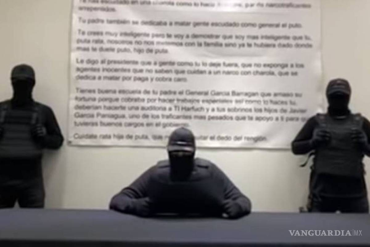 Lanzan amenaza a García Harfuch tras atentado en CDMX