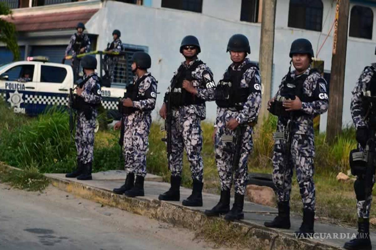 Anuncian despliegue de 52 mil elementos de Guardia Nacional