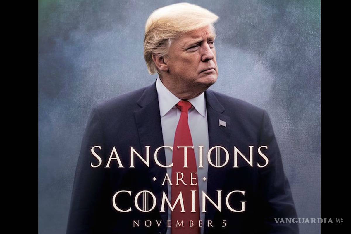 Donald Trump amenaza a Irán al estilo de Game of Thrones