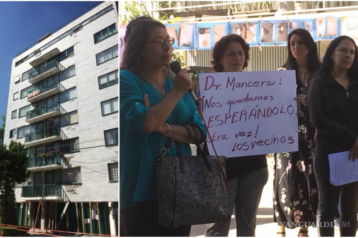 $!Mancera deja plantados a damnificados de Benito Juárez