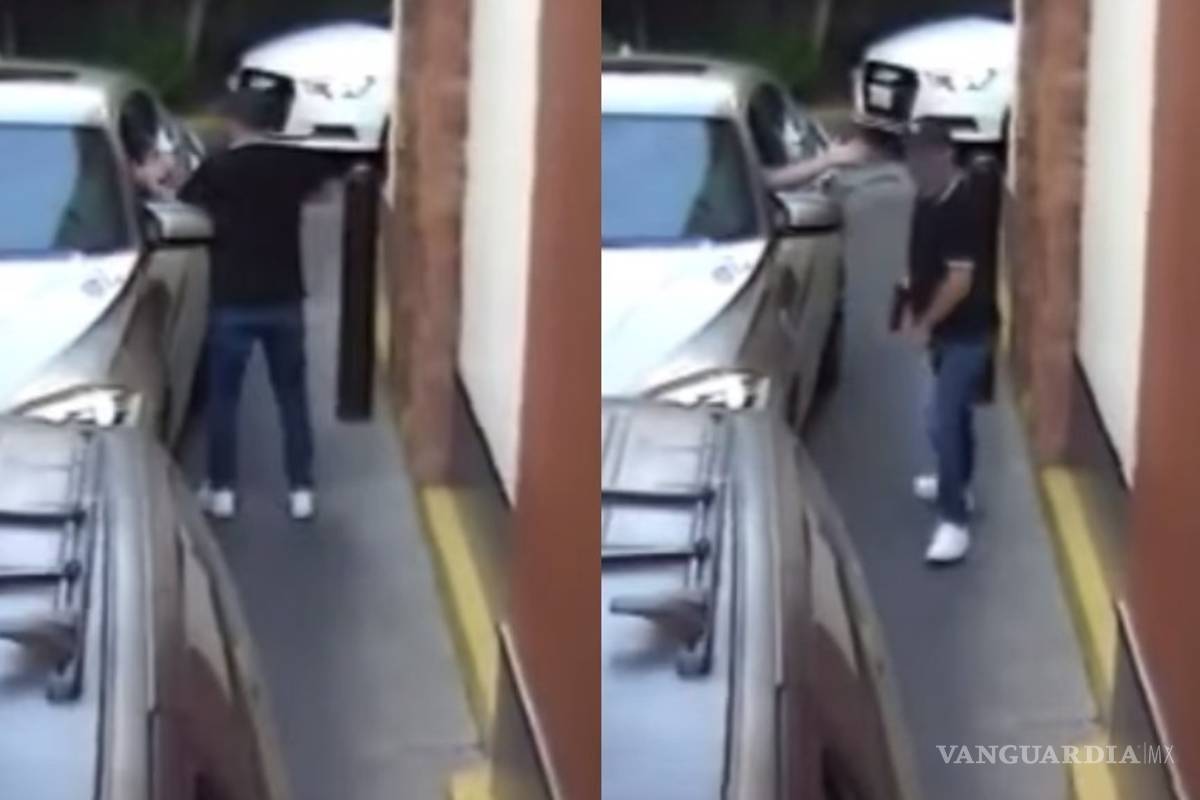 Hombres asaltan a conductores que esperan comida en McDonald's de CDMX
