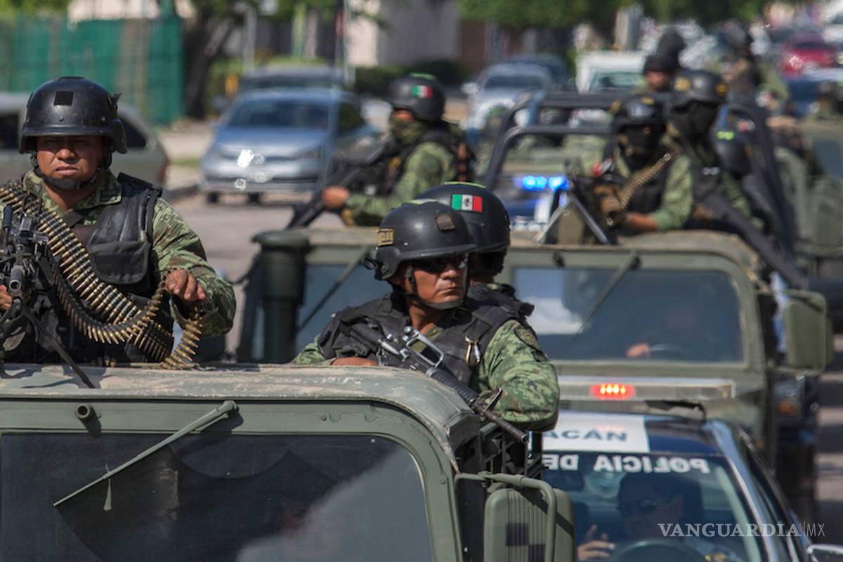 Familias de militares huyen de Culiacán