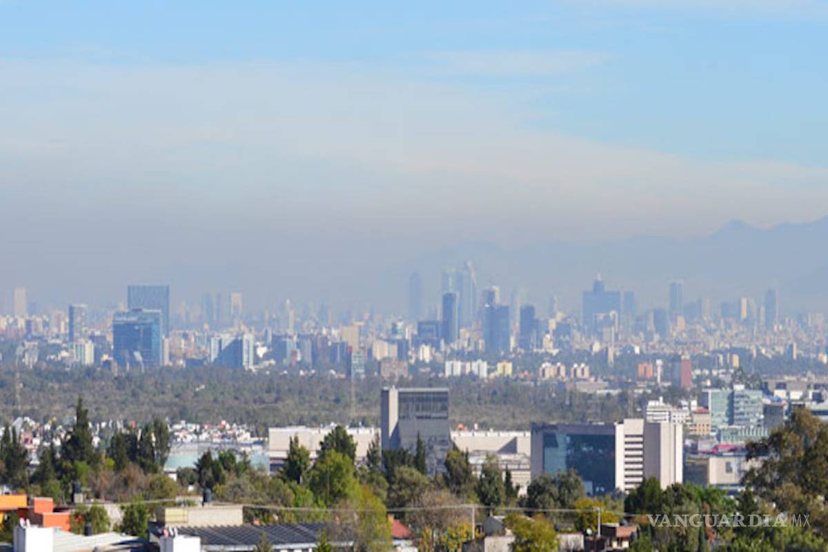 Reportan mala calidad del aire en Valle de México, ozono llega a 139 puntos Imeca