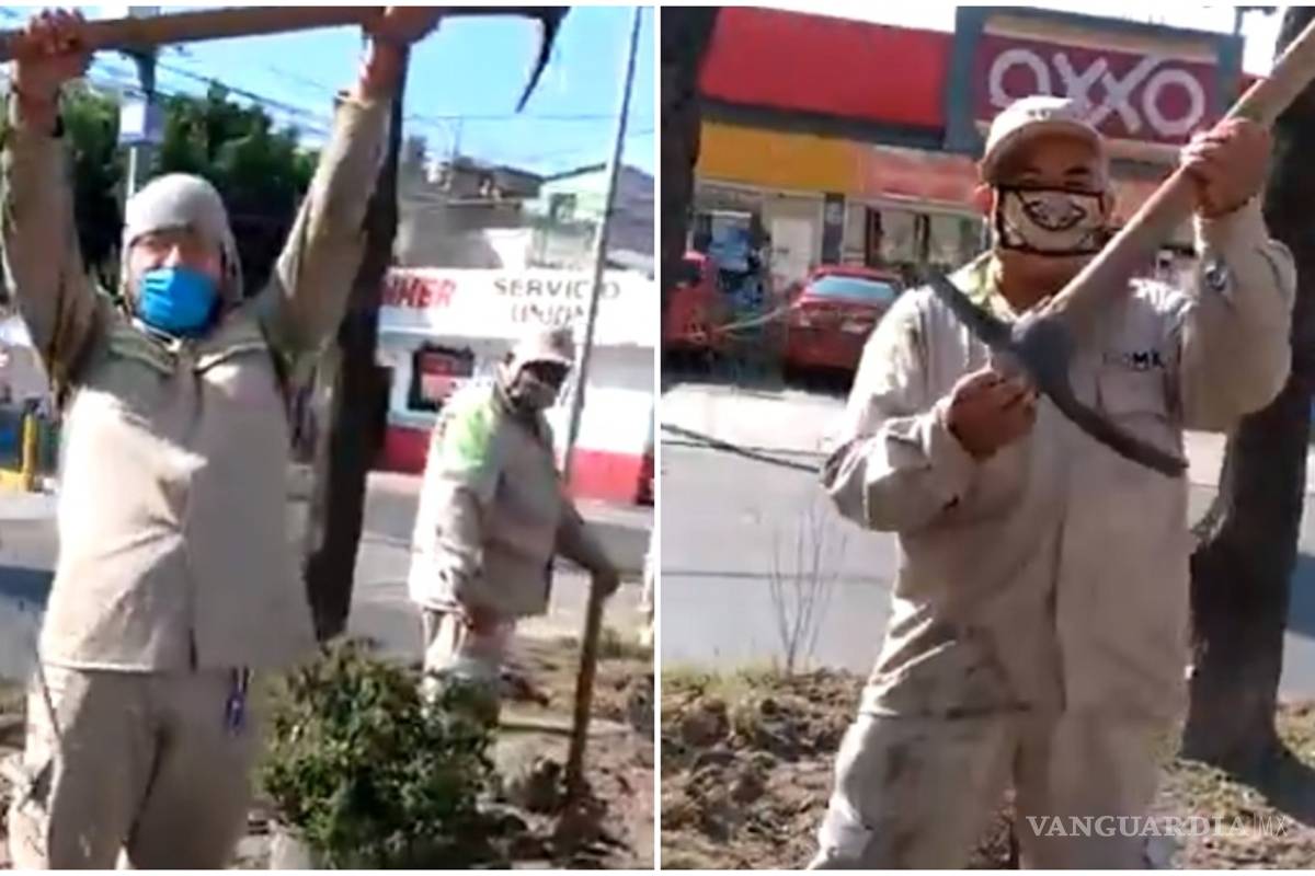 '¡Pura gente del Mencho!', trabajadores se hacen virales tras subir video con 'Mencho' desconocido