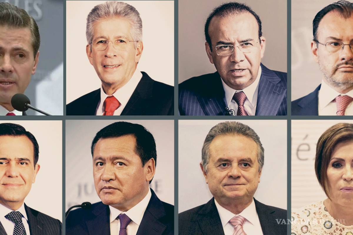 Los 7 secretarios de Peña Nieto que cobraron una fortuna; 100 años tardaría un mexicano promedio en lograrlo