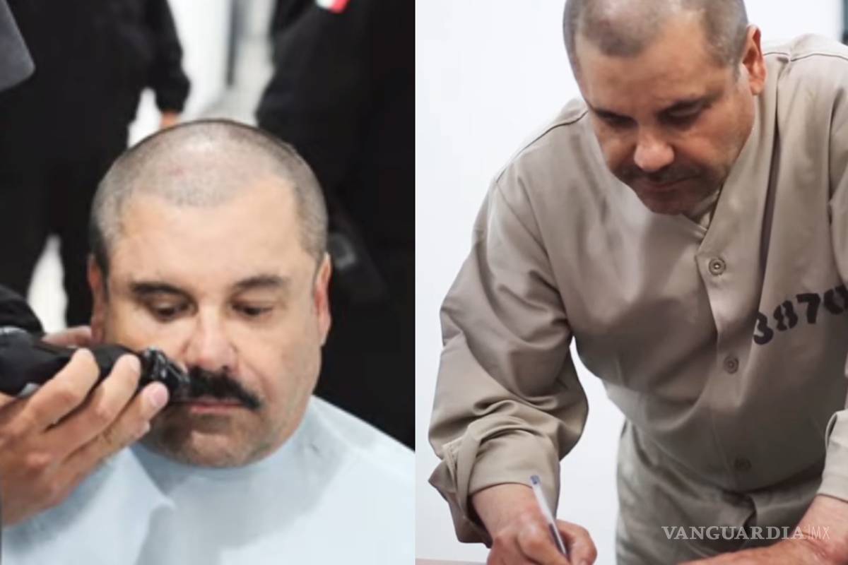 $!Revelan imágenes inéditas de “El Chapo” Guzmán en su llegada penal del Altiplano