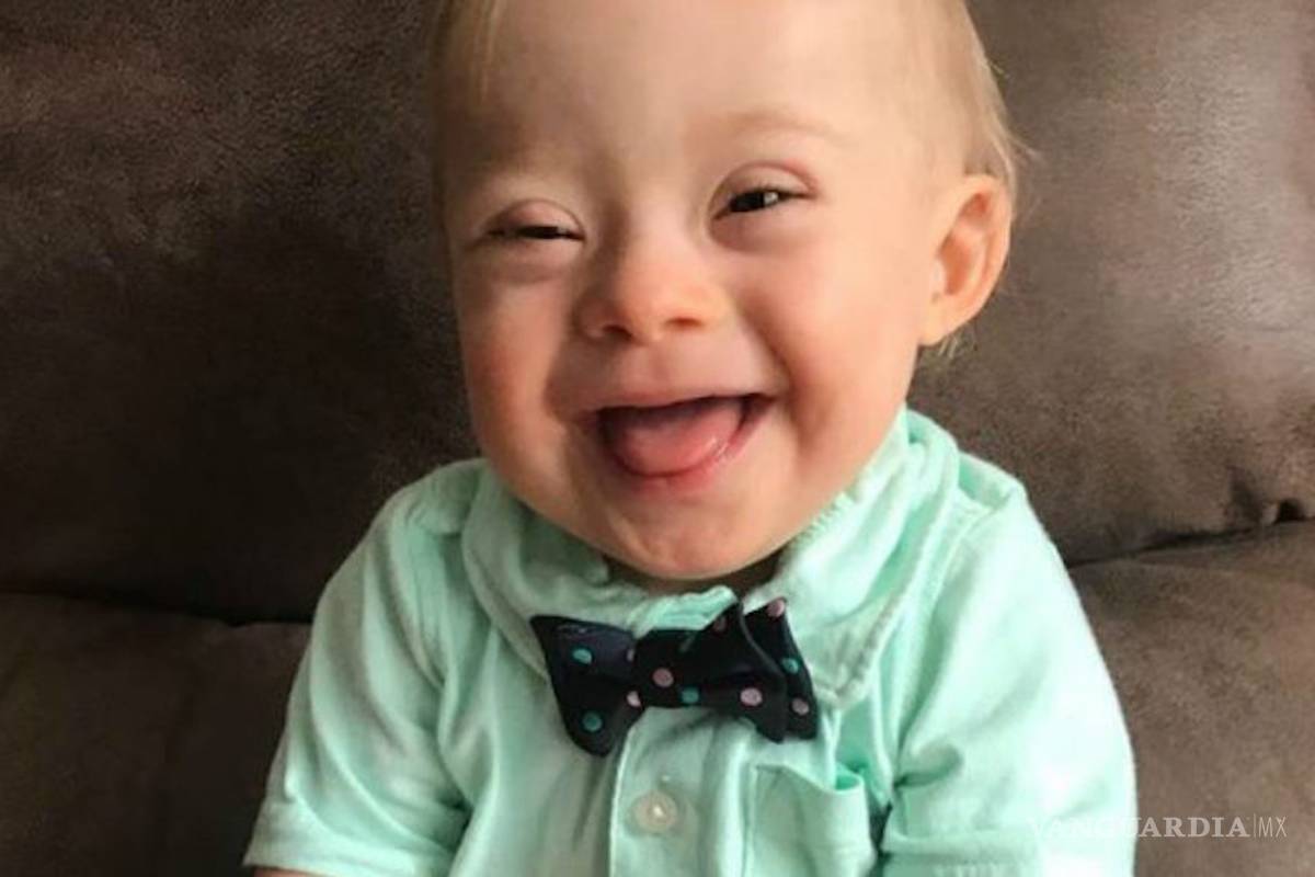 Lucas, un pequeño con síndrome de Down, es la nueva imagen de Gerber