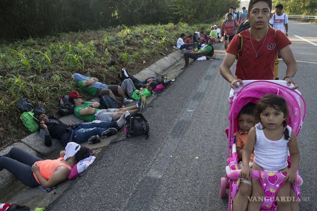 Policía Federal acosa a la Caravana Migrante, gobierno no les apoya con nada