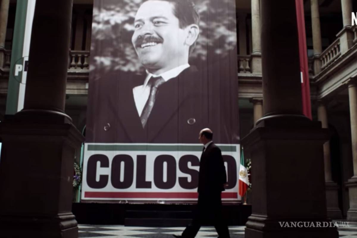 Así luce Carlos Salinas de Gortari en la serie de Colosio