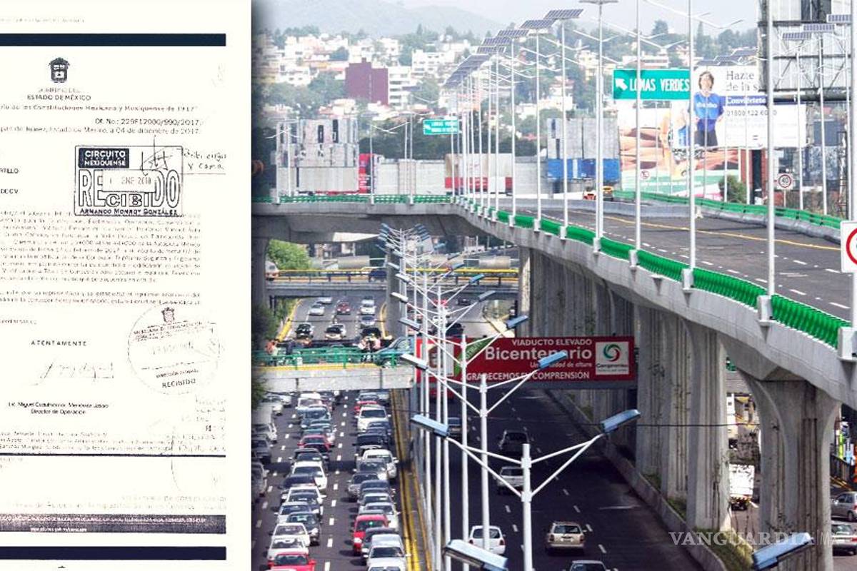 Denuncian que del Mazo pretende dar 'regalito' a OHL