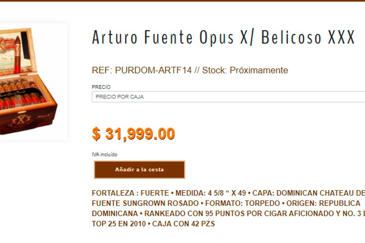 $!Alonso Ancira y sus puros de más de 30 mil pesos