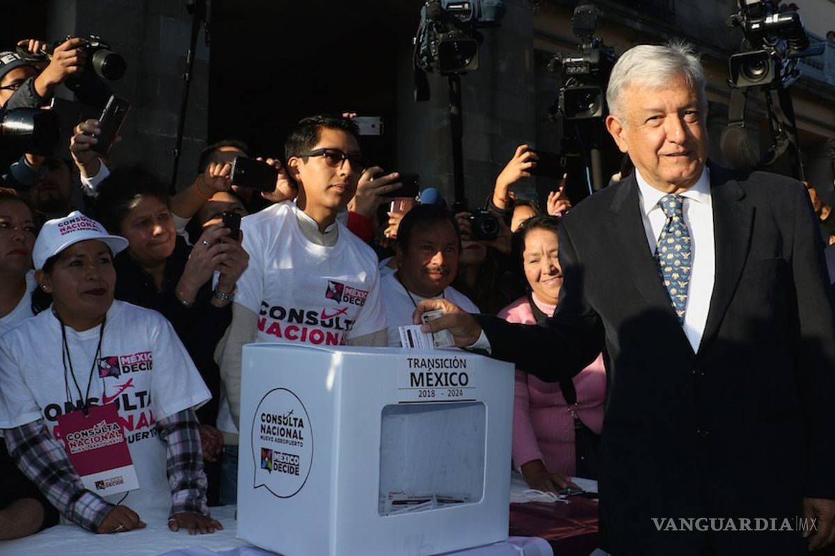 AMLO acusa a Loret de Mola de difundir 'miedo' por consulta de NAIM