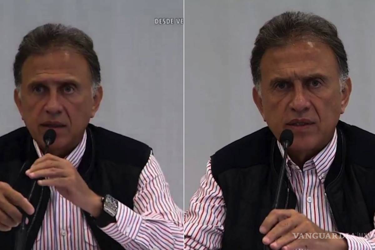 Esconde Miguel Ángel Yunes reloj valuado en 6mdp durante conferencia; dice que costó 200 mil