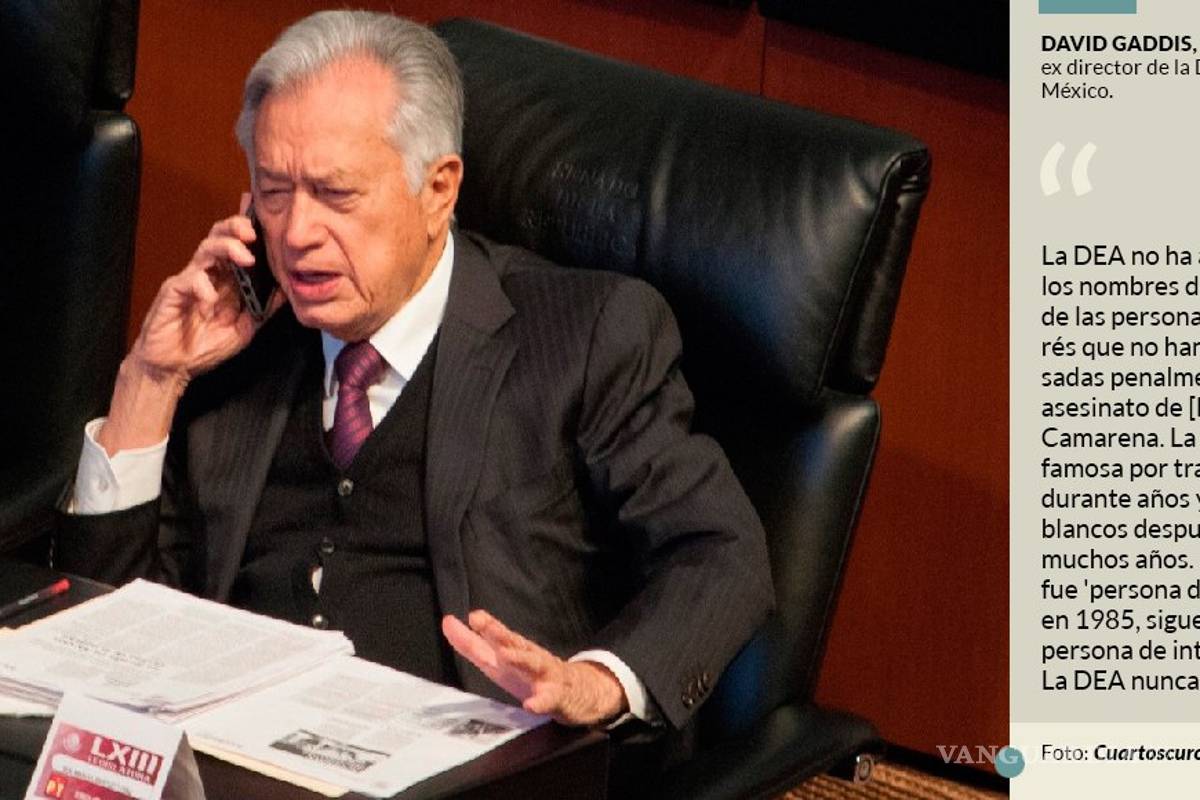 ¿Tiene Bartlett problemas para ir a EU por el caso Camarena? DEA dice que sí, la SRE cierra archivos