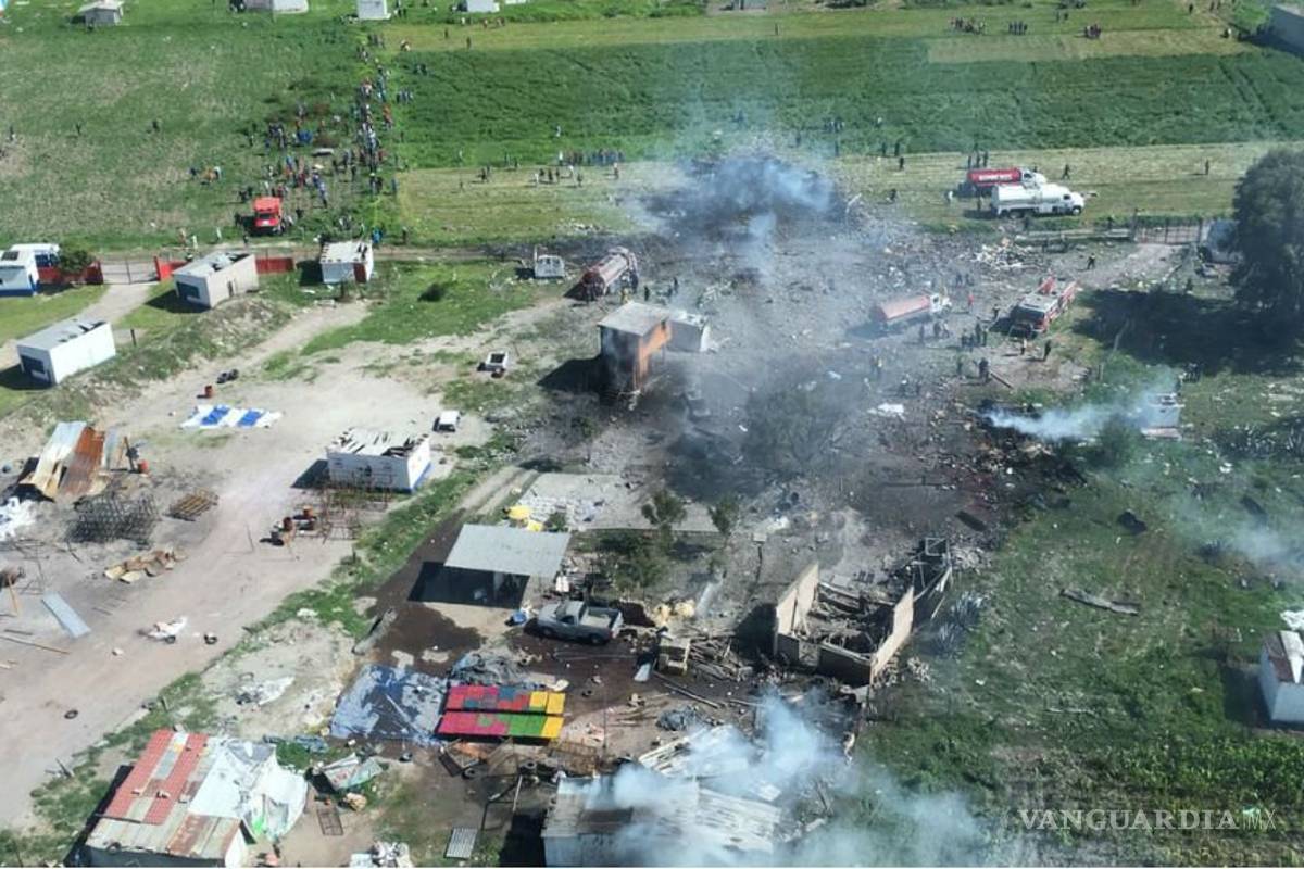 Peña Nieto anuncia plan para ordenar pirotecnia en Tultepec