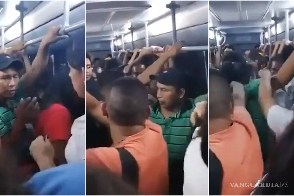 "¡Bájate ya, asqueroso!", usuarios del Metro de Monterrey gritan a presunto acosador de una niña
