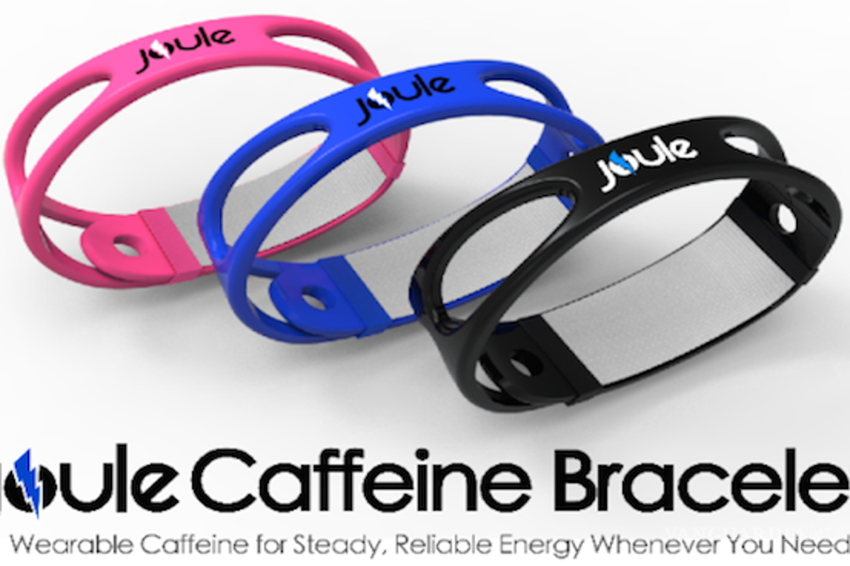Tu dósis diaria de cafeína a través de un brazalete