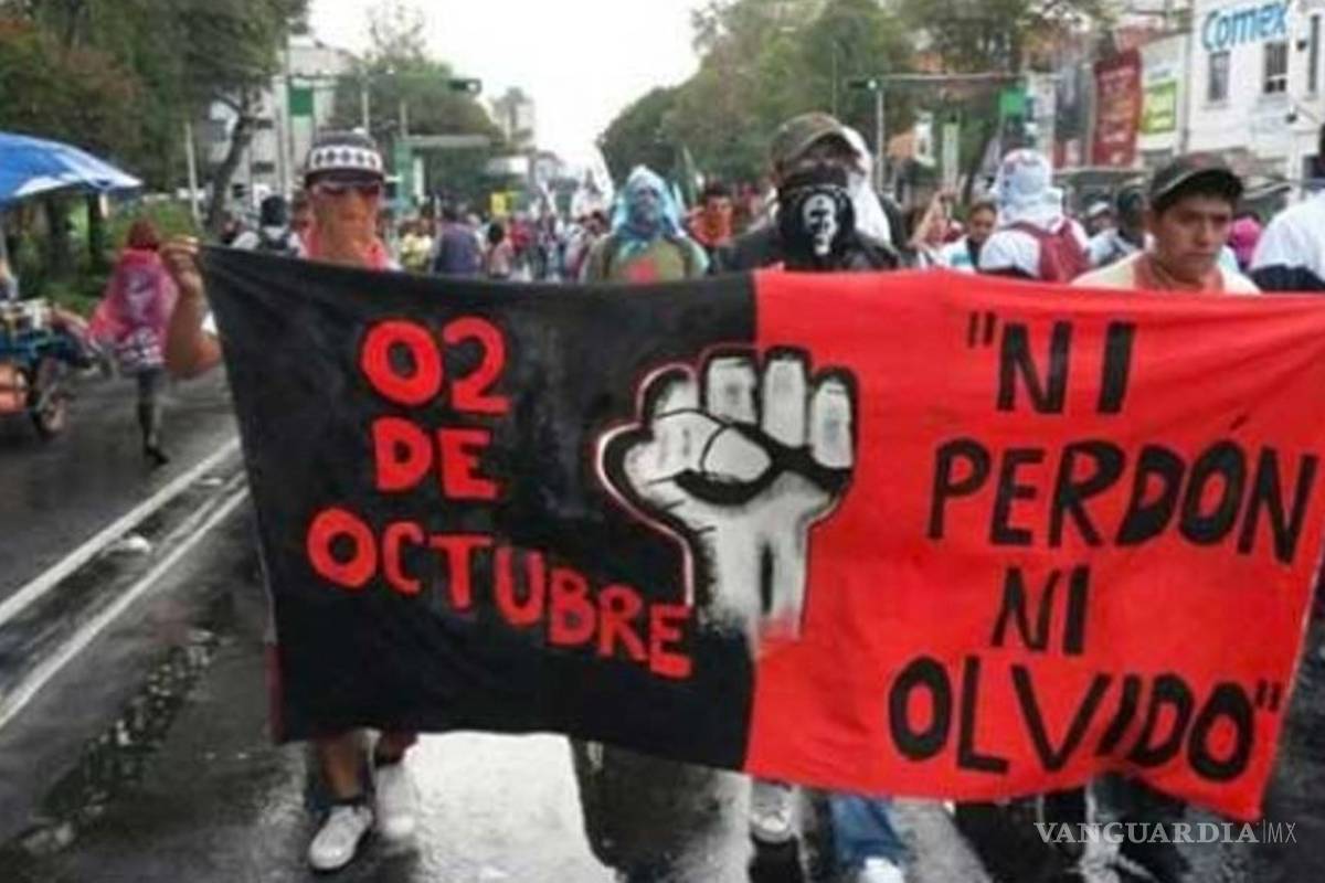 Protestan en 20 estados por la matanza del 68