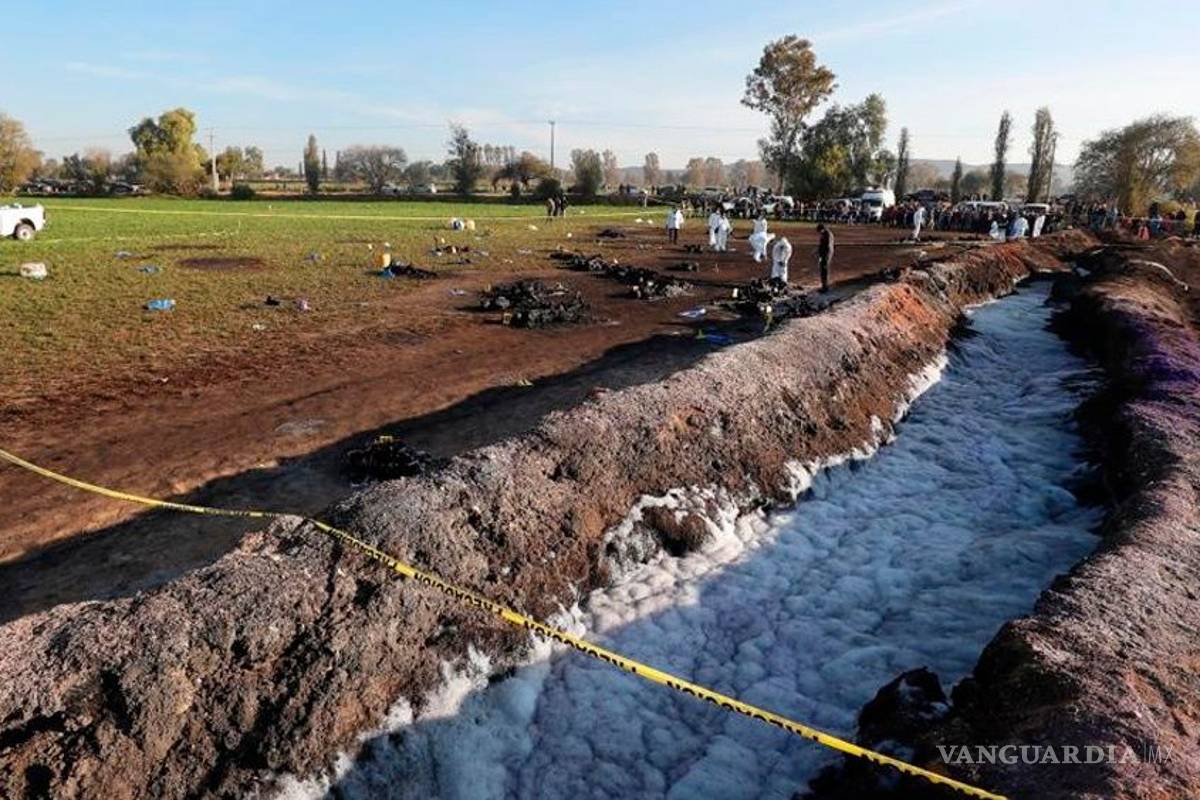 Sube a 96 cifra de muertos por explosión en Tlahuelilpan