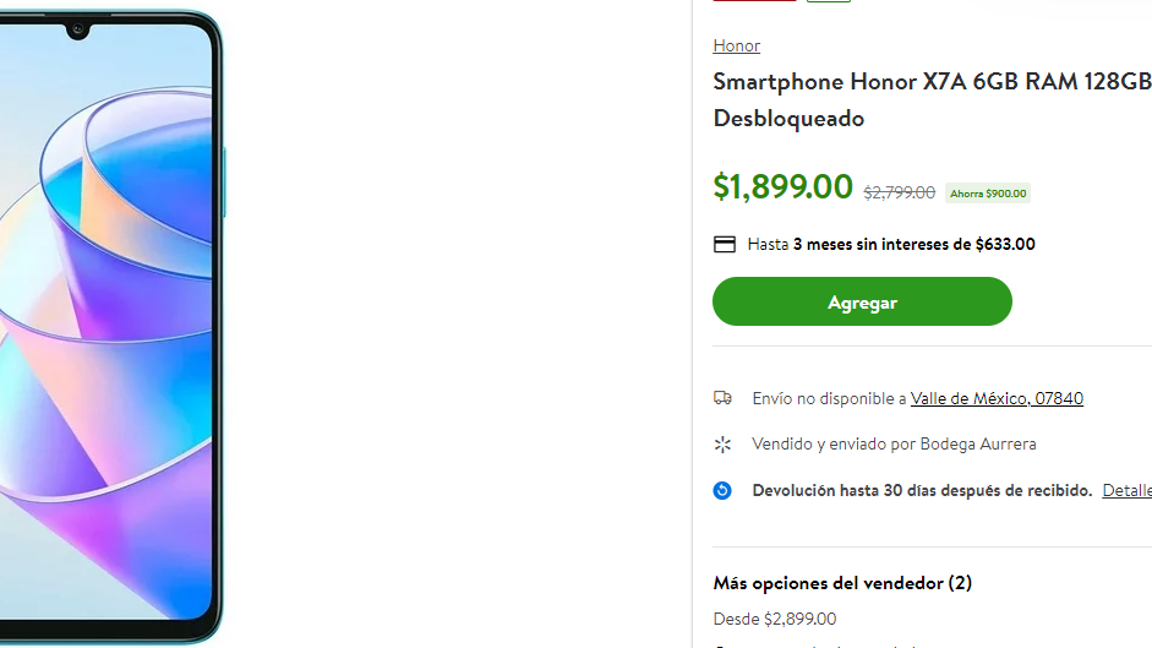 $!Samsung, iPhone, Honor... Estos son los smartphones con los mejores descuentos en Bodega Aurrera