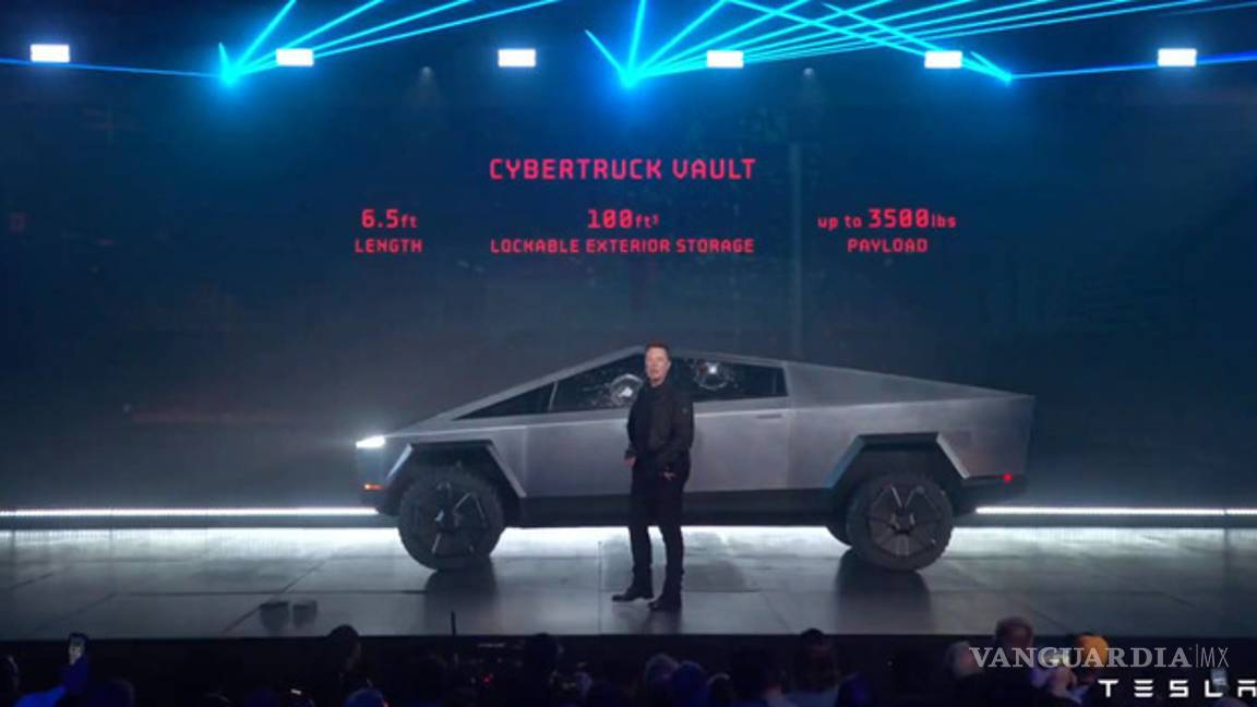 $!Cybertruck, la camioneta futurista de Elon Musk