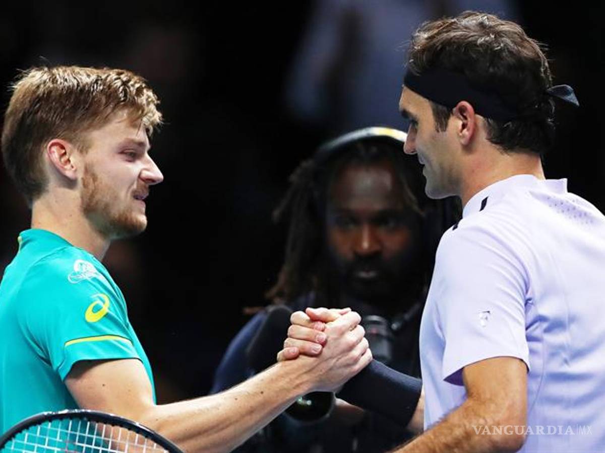 $!Goffin da un golpe maestro ante Federer y lo derrota