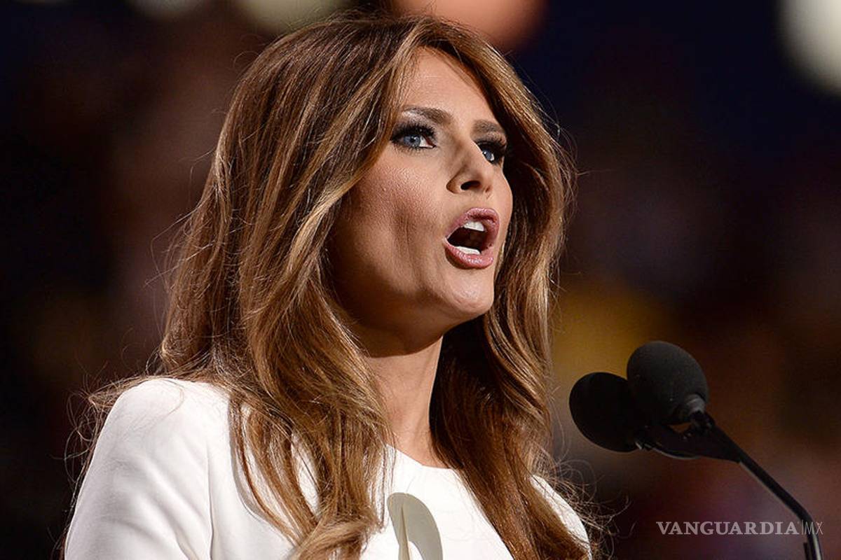 Melania mira CNN y Trump se enfurece