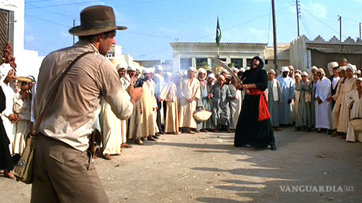 La historia detrás de una icónica escena de “Indiana Jones”