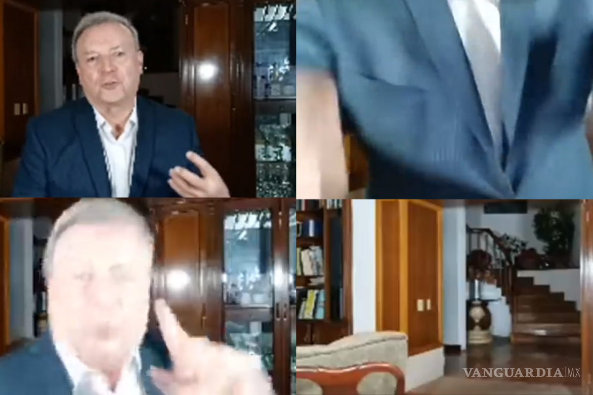 Primero la Virgen de Guadalupe y ahora... Gilberto Lozano no ‘FRENAAA’ y se cae durante transmisión (video)