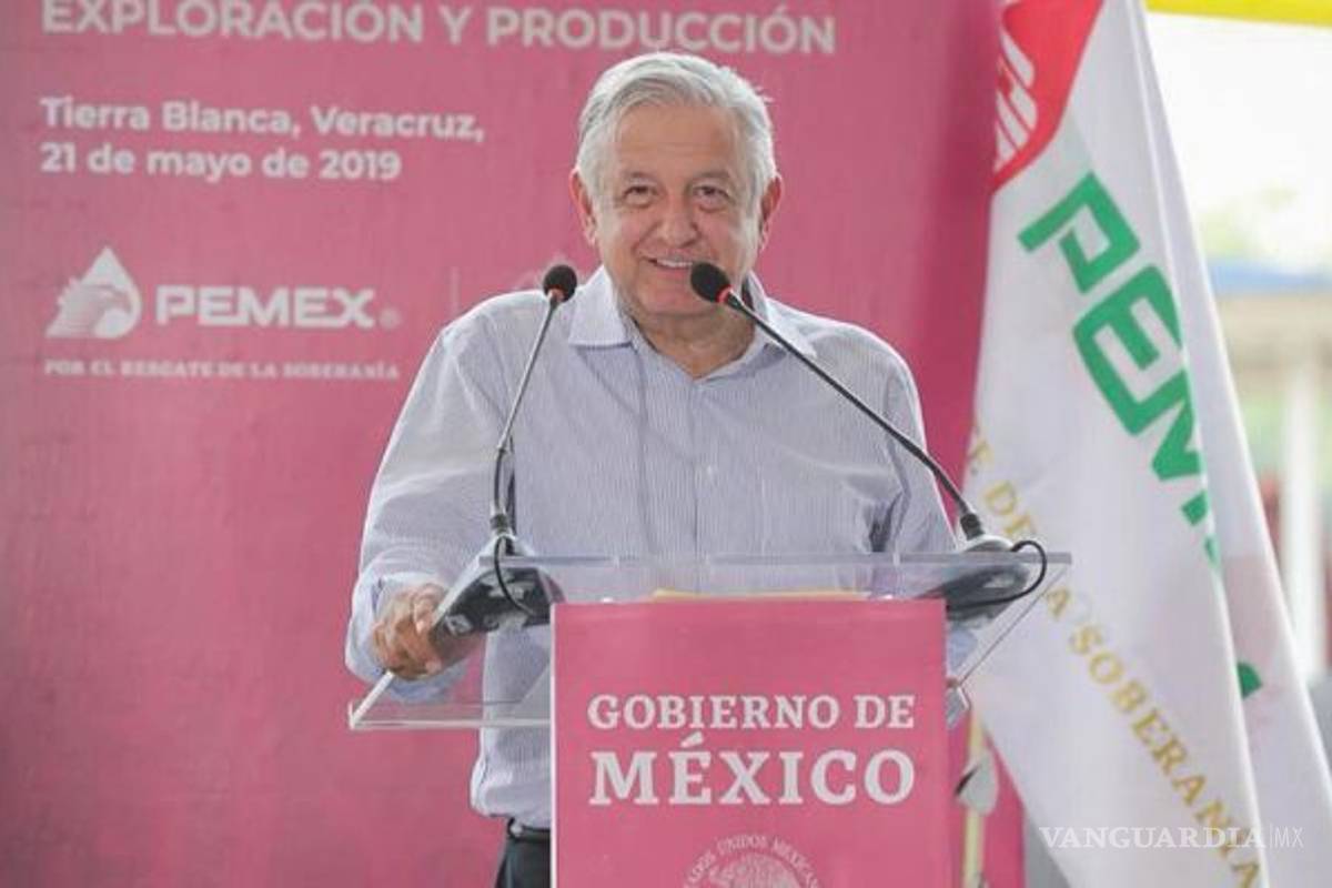 Espera AMLO que nuevo yacimiento incremente producción de petróleo en 20 mil barriles diarios