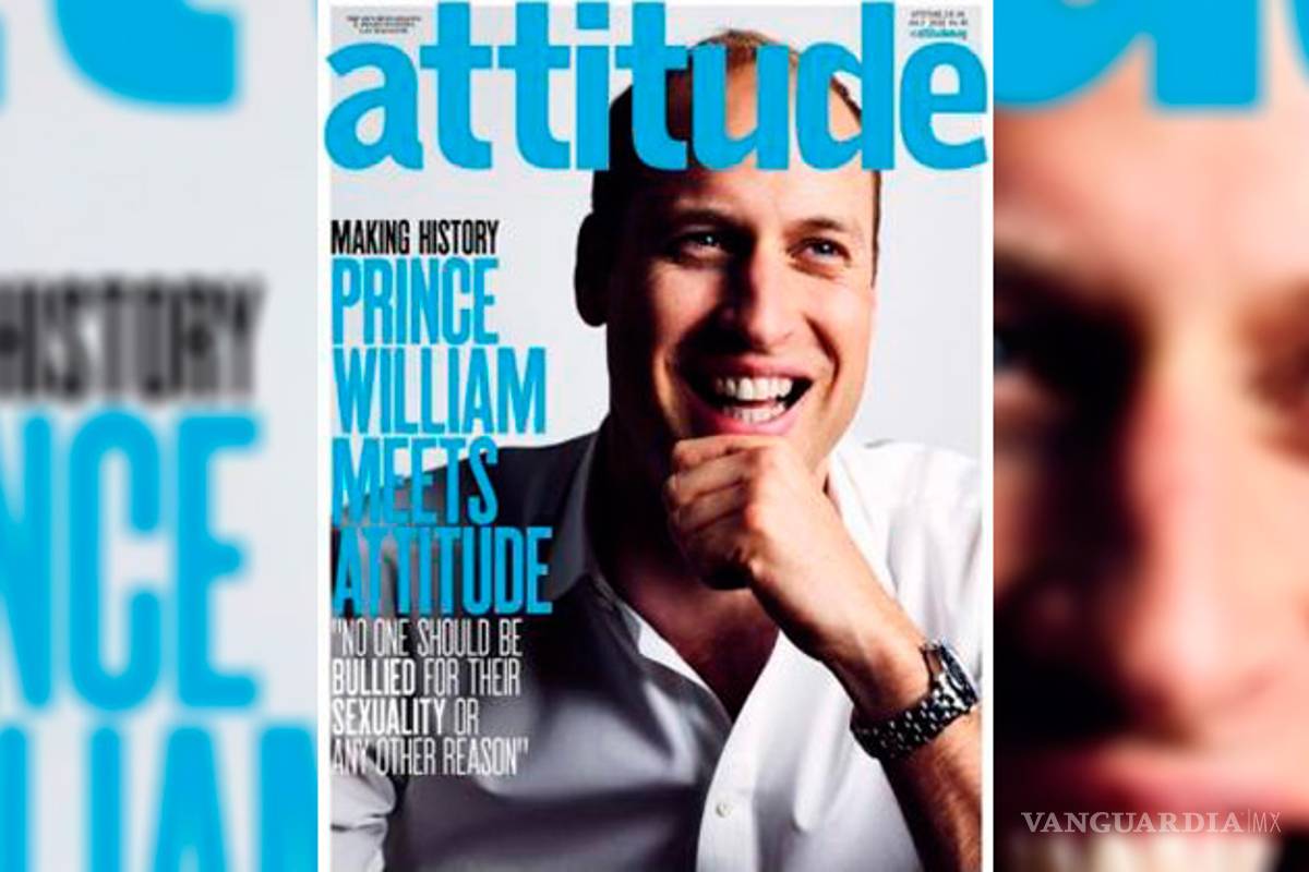 Príncipe William hace historia y engalana portada de revista gay