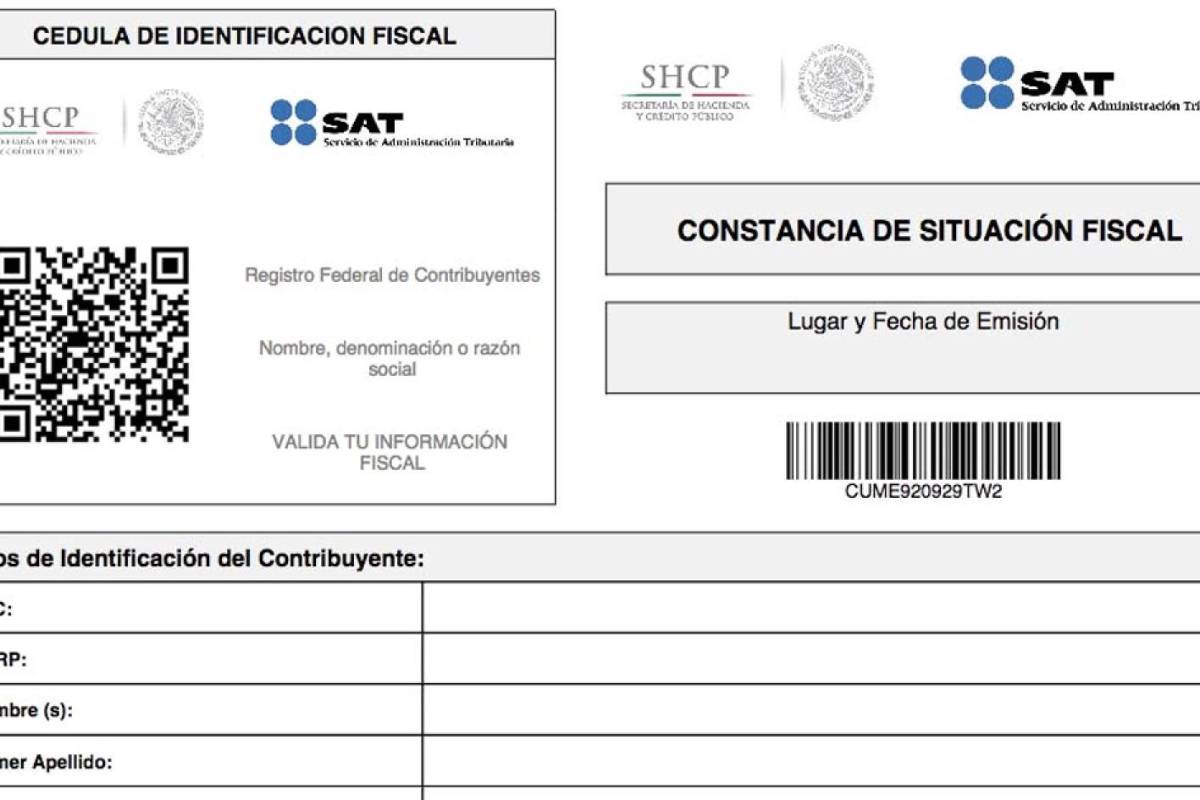 Constancia de Situación Fiscal del SAT; lo que debes saber, y cómo obtenerla