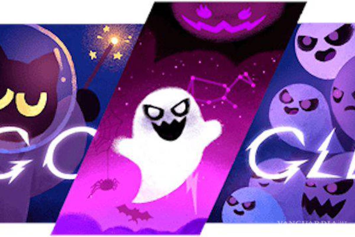 ¡Llega el doodle de Halloween! Google celebra con la gatita Momo y un juego interactivo