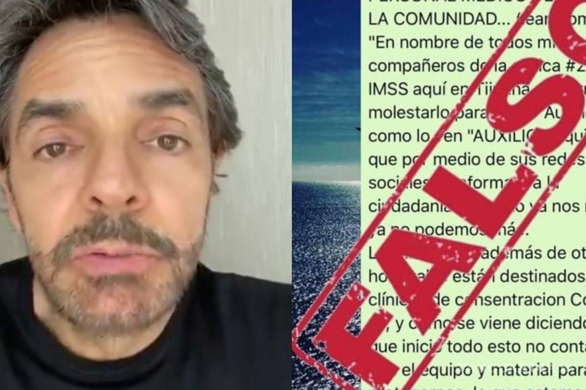 IMSS desmiente a Derbez por noticias falsas sobre clínica de Tijuana