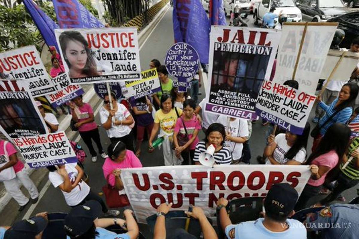 $!Filipinas 'perdona' a marine que mató a transexual, lo deportan a EU