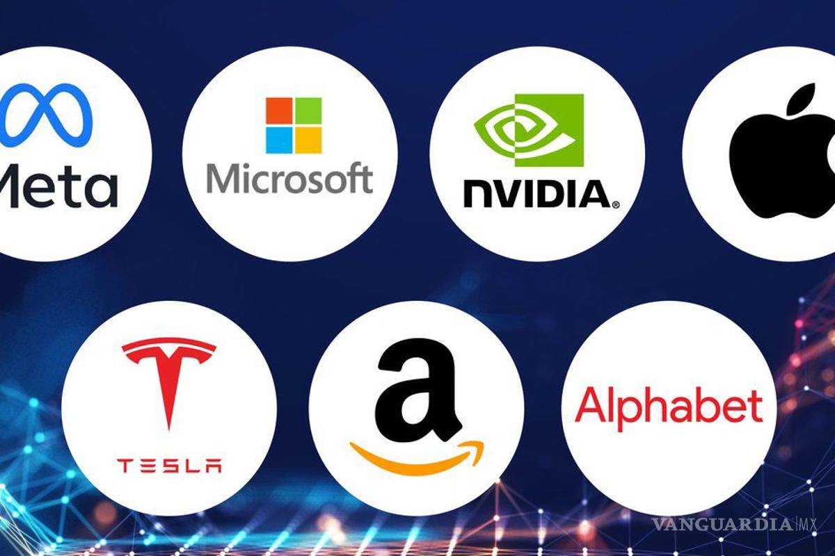 Los siete grandes tecnológicos se derrumban, perderían un billón de dólares