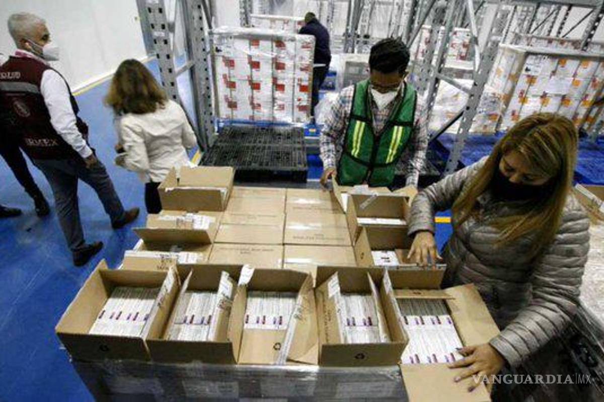 Birmex libera más de 4 millones de vacunas contra COVID-19 envasadas en el país