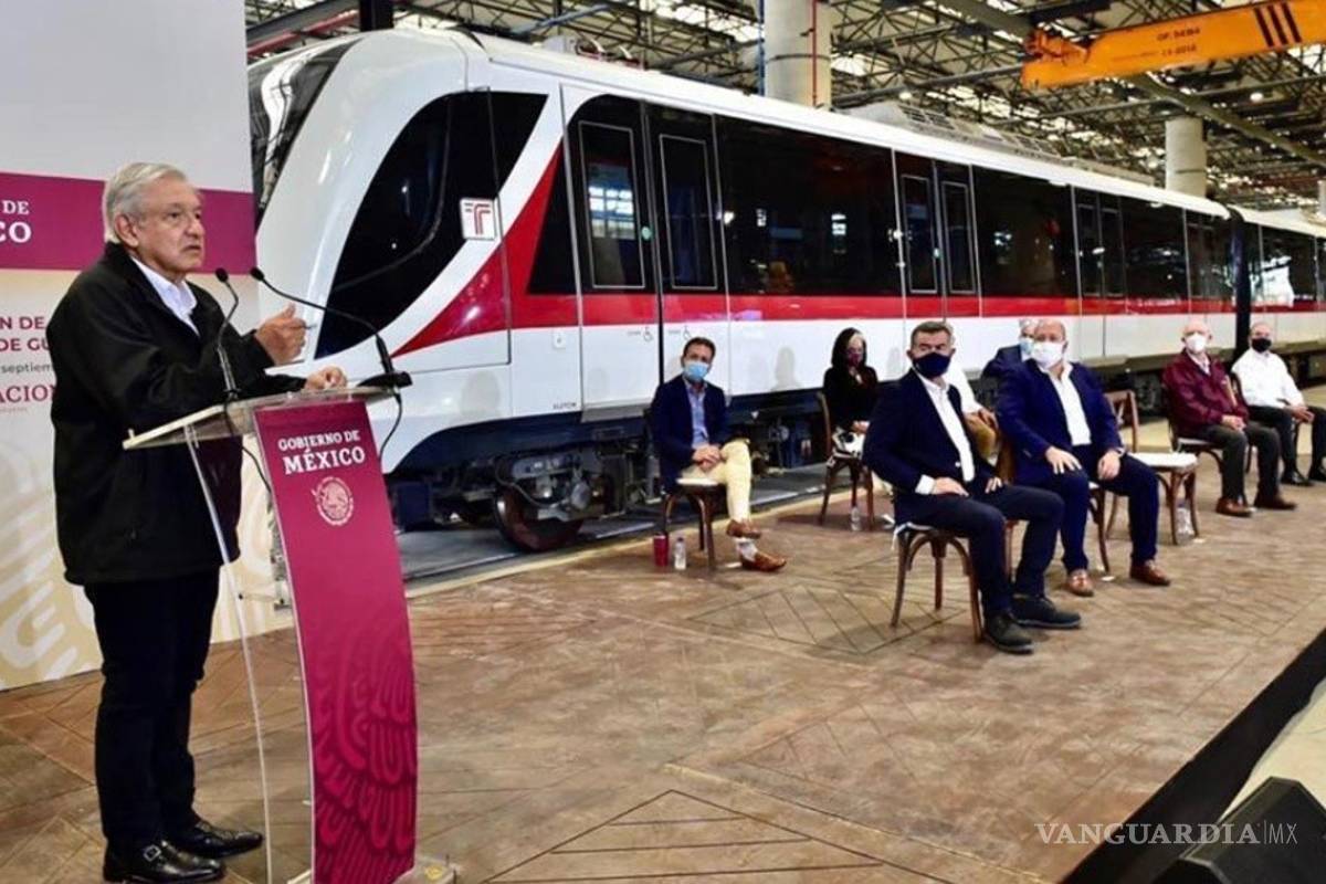 AMLO firma contrato con Alston y Bombardier por 36 mmdp para comprar vagones para el Tren Maya